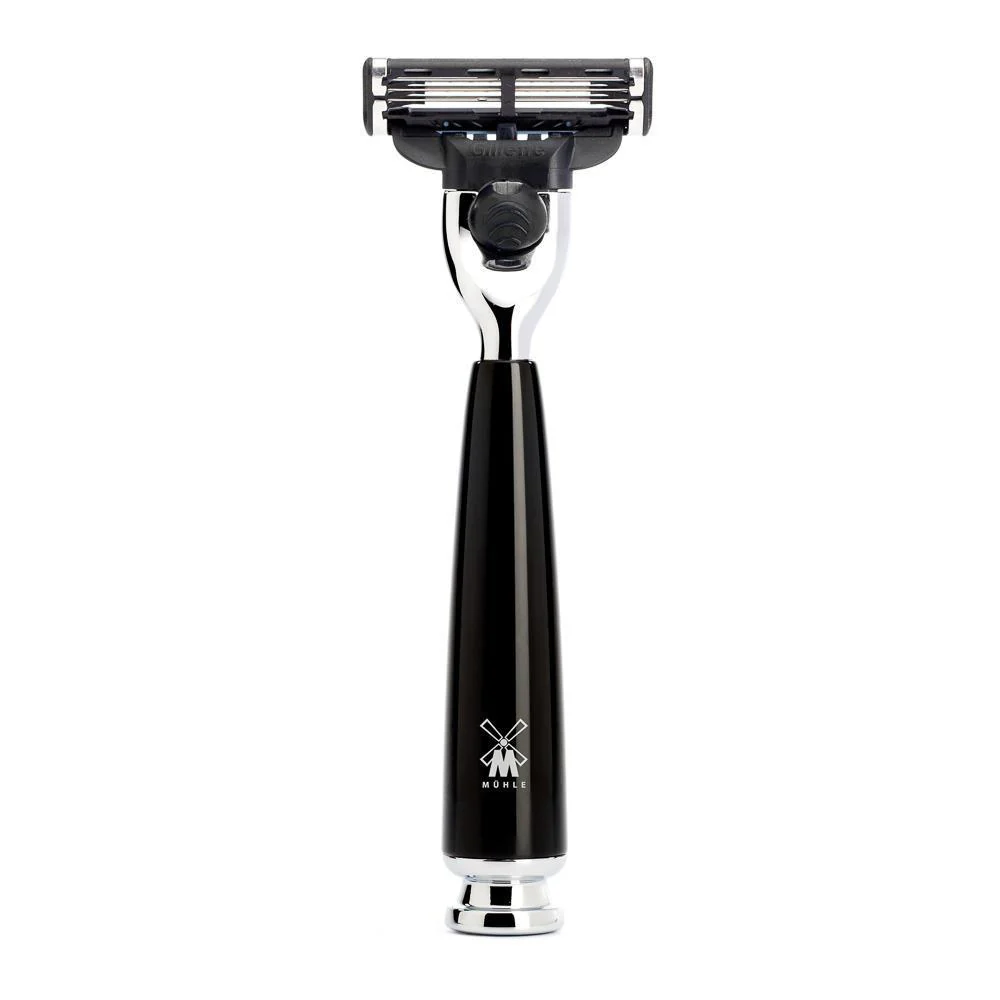 Rytmo Mach3 Shaving Set 4-Piece - Black - Image 3