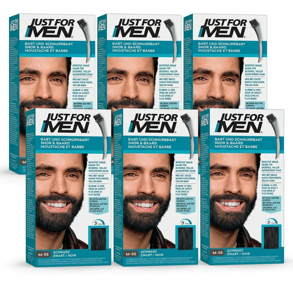 Mustache & Beard – Black M-55 - Image 6